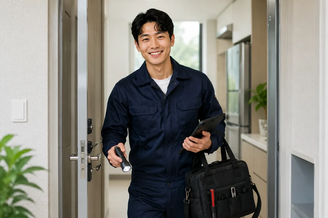 중동 배관막힘 현장방문
